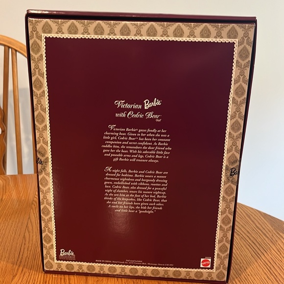 Victorian Barbie with Cedric Bear - Picture 2 of 2